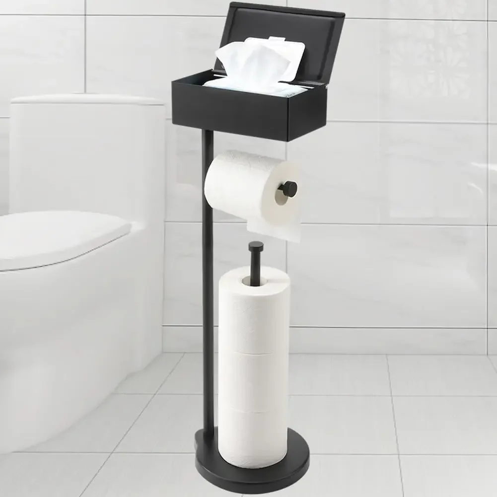 Hot sale.Toilet Paper Holder Stand with Shelf, Flushable Wipes Dispenser, Free Standing Toilet Tissue Roll Storage Rack Organize
Hot sale.Toilet Paper Holder Stand with Shelf, Flushable Wipes Dispenser, Free Standing Toilet Tissue Roll Storage Rack Organize