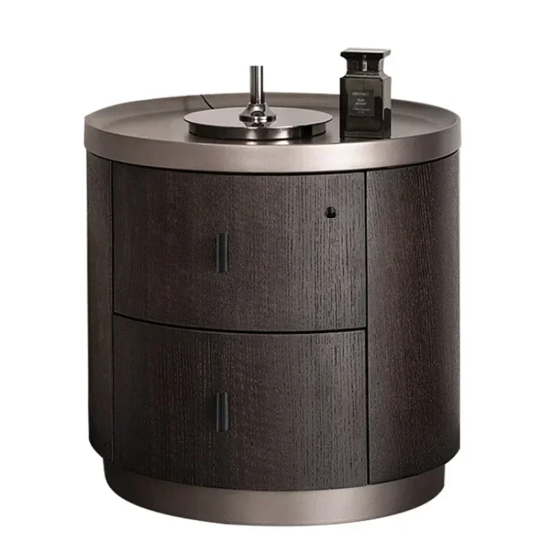 Xl Minimalist Solid Wood round Bedside Table Simple Modern round Cabinet Small Apartment Creative Design
Xl Minimalist Solid Wood round Bedside Table Simple Modern round Cabinet Small Apartment Creative Design