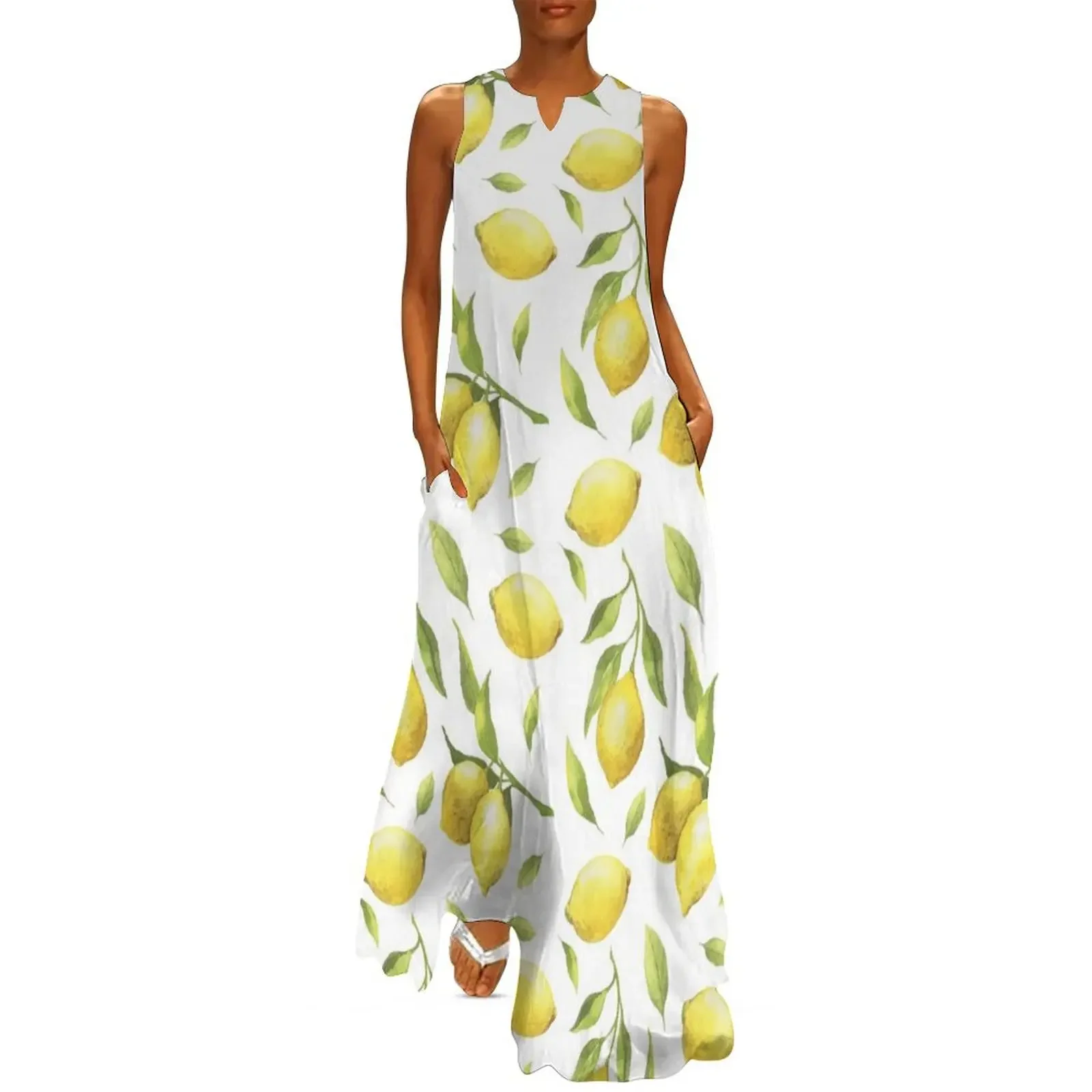 Lemon Pattern Long Dress woman dress dresses for women 2025 luxury designer party Dress
Lemon Pattern Long Dress woman dress dresses for women 2025 luxury designer party Dress