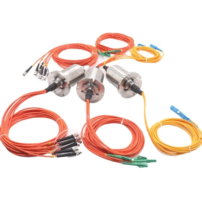 2 cores channel RF slip ring fiber optic rotary joint transfer power and signal underwater waterproof
2 cores channel RF slip ring fiber optic rotary joint transfer power and signal underwater waterproof