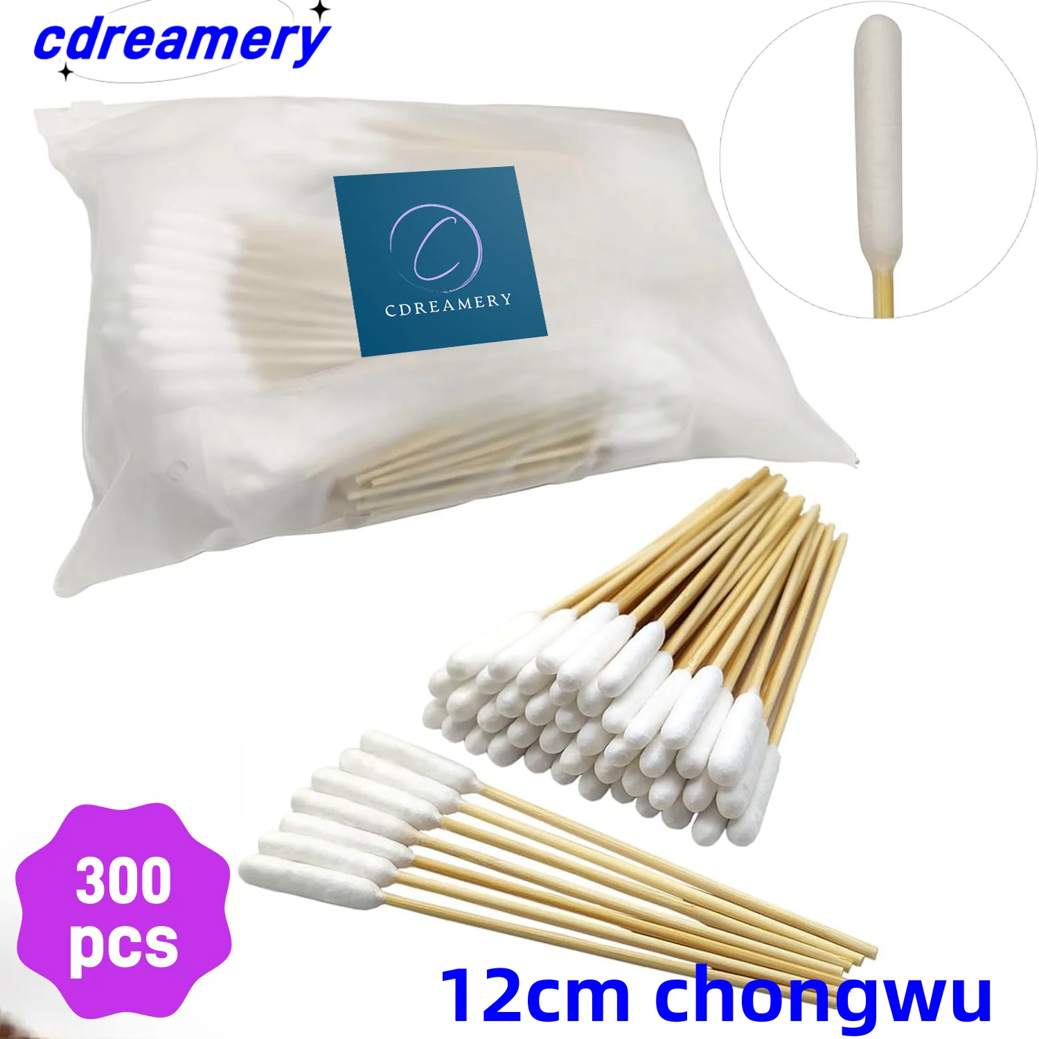 Тампоны для чистки татуировок CDY 400p - 6 дюймов - длинные ватные тампоны, длинные Q-наконечники, сжимания для машин, татуировки, ухода за домашними животными, ящик для хранения макияжа S
Тампоны для чистки татуировок CDY 400p - 6 дюймов - длинные ватные тампоны, длинные Q-наконечники, сжимания для машин, татуировки, ухода за домашними животными, ящик для хранения макияжа S