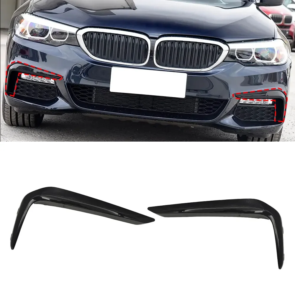 For BMW G30 Car Front Air Inlet Blade Spoiler Fog Lamp Grill Accessories Decoration For BMW 5 Series 525 528 530 535i 2017-2020
For BMW G30 Car Front Air Inlet Blade Spoiler Fog Lamp Grill Accessories Decoration For BMW 5 Series 525 528 530 535i 2017-2020