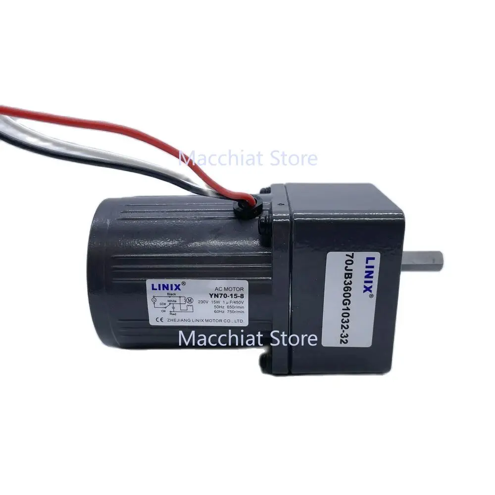 Best Price LINIX AC Gear Motor 70JB360G10 Reducer YN70-15-8 15W Fireplace Motor 230V
Best Price LINIX AC Gear Motor 70JB360G10 Reducer YN70-15-8 15W Fireplace Motor 230V