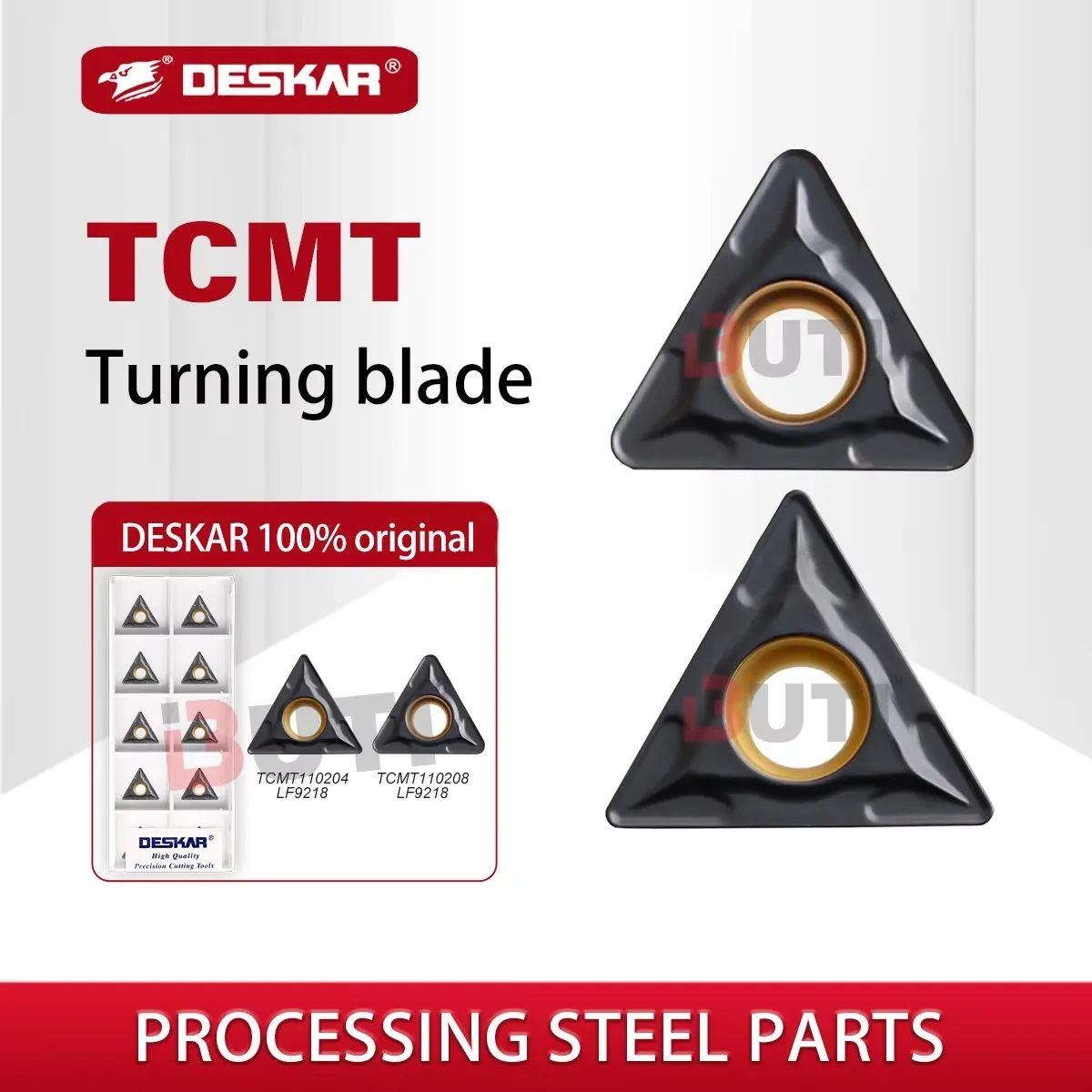 DESKAR 100% оригинал TCMT110204 TCMT110208 LF9218 Токарный станок с ЧПУ с внутренним отверстием, двухцветные токарные лезвия, используемые для обработки стальных деталей
DESKAR 100% оригинал TCMT110204 TCMT110208 LF9218 Токарный станок с ЧПУ с внутренним отверстием, двухцветные токарные лезвия, используемые для обработки стальных деталей