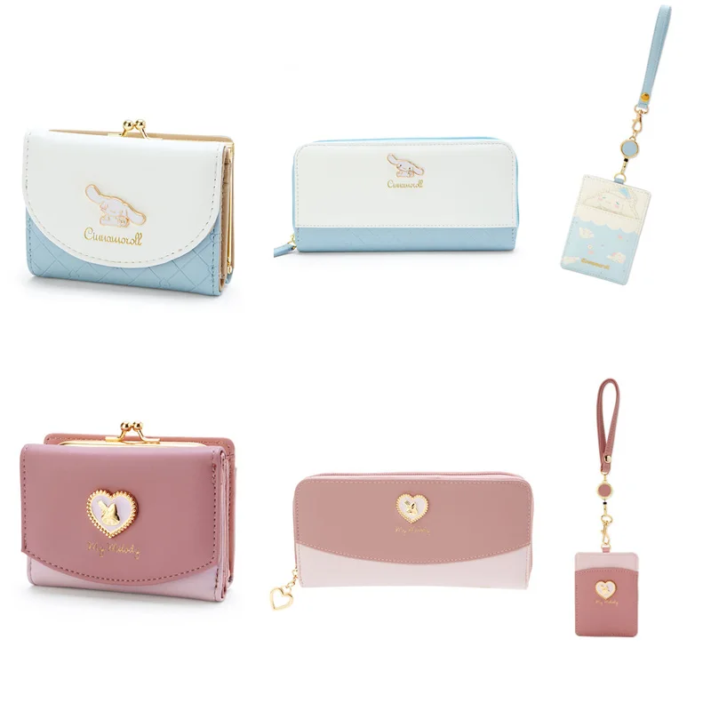 Sanrio Mymelody Cinnamoroll Cute Girl Wallet Long Wallet Zipper Long Wallet Casual Short 2 Fold Wallet Telescopic Buckle Sleeve
Sanrio Mymelody Cinnamoroll Cute Girl Wallet Long Wallet Zipper Long Wallet Casual Short 2 Fold Wallet Telescopic Buckle Sleeve