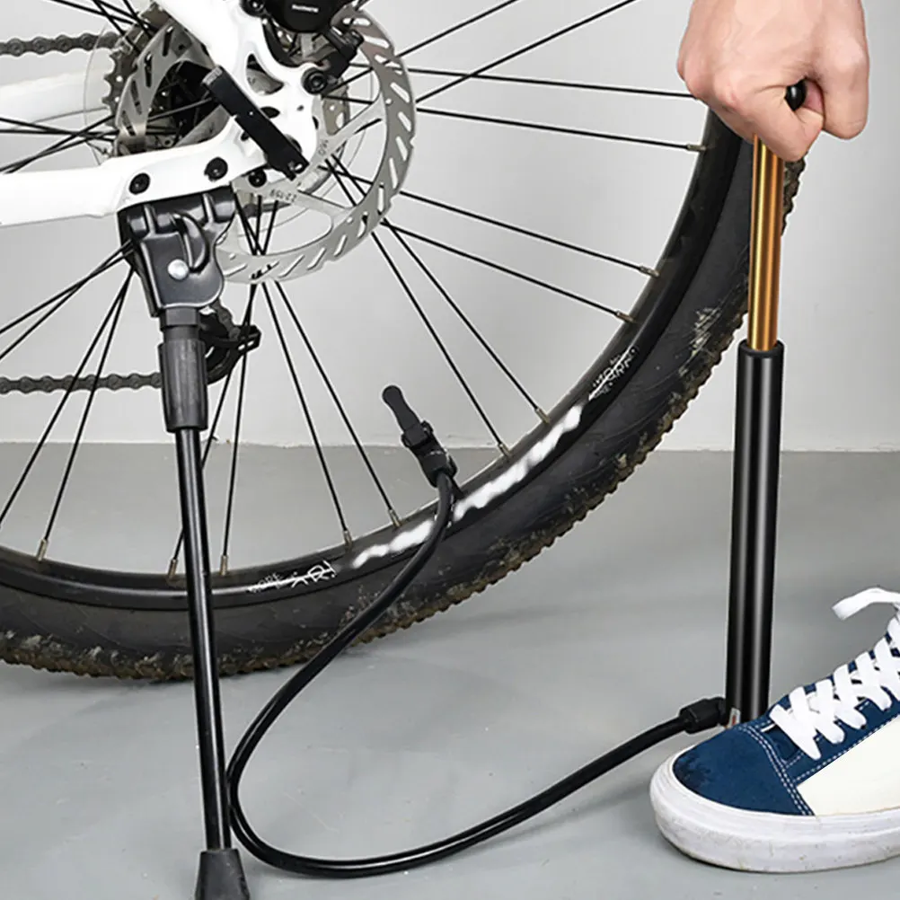 90psi High Pressure Portable Air Bike Pump with Mounting Kit Strap Air Nozzles for Road Mountain Bike Sports Ball Inflatable Use
90psi High Pressure Portable Air Bike Pump with Mounting Kit Strap Air Nozzles for Road Mountain Bike Sports Ball Inflatable Use