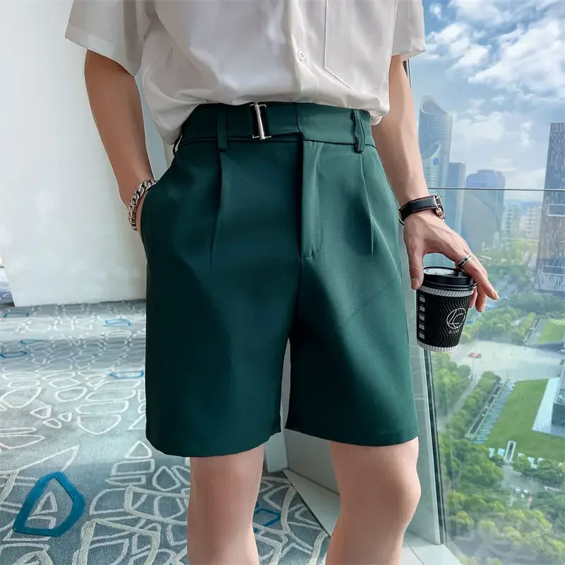 2024 Korean Style Summer Straight Suit Shorts For Men Clothing Simple Slim Fit Business Formal Wear Breathable Short Homme S-3XL
2024 Korean Style Summer Straight Suit Shorts For Men Clothing Simple Slim Fit Business Formal Wear Breathable Short Homme S-3XL