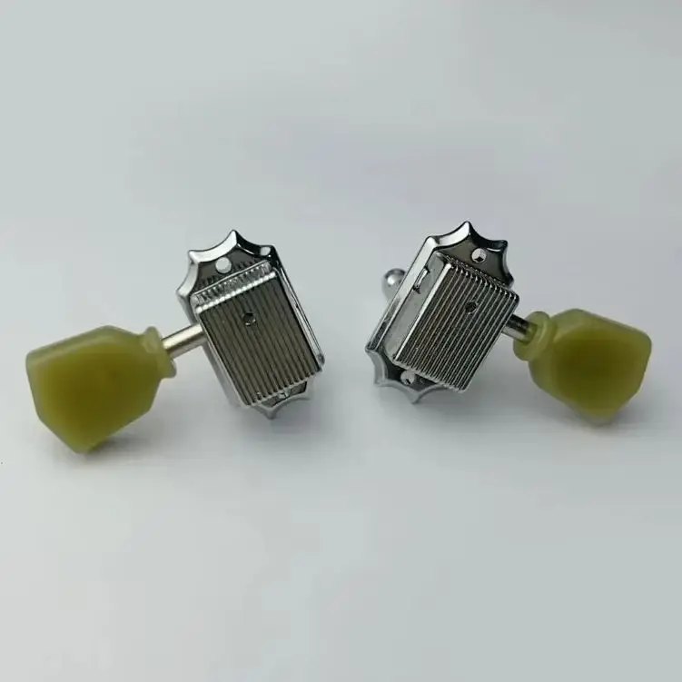 1 Set 3R3L Vintage Deluxe Locking Electric Guitar Machine Heads Tuners For SG Guitar Guitar Tuning Pegs Nickel
1 Set 3R3L Vintage Deluxe Locking Electric Guitar Machine Heads Tuners For SG Guitar Guitar Tuning Pegs Nickel