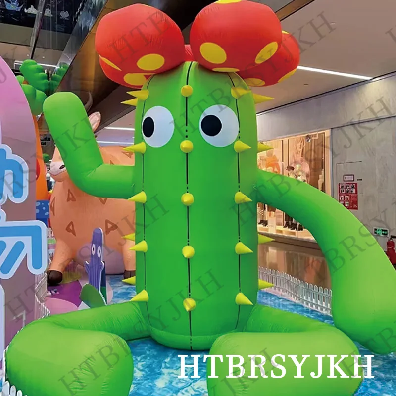 Inflatable cartoon cactus flower air model decorative plant shopping mall outdoor decorative props advertising props
Inflatable cartoon cactus flower air model decorative plant shopping mall outdoor decorative props advertising props