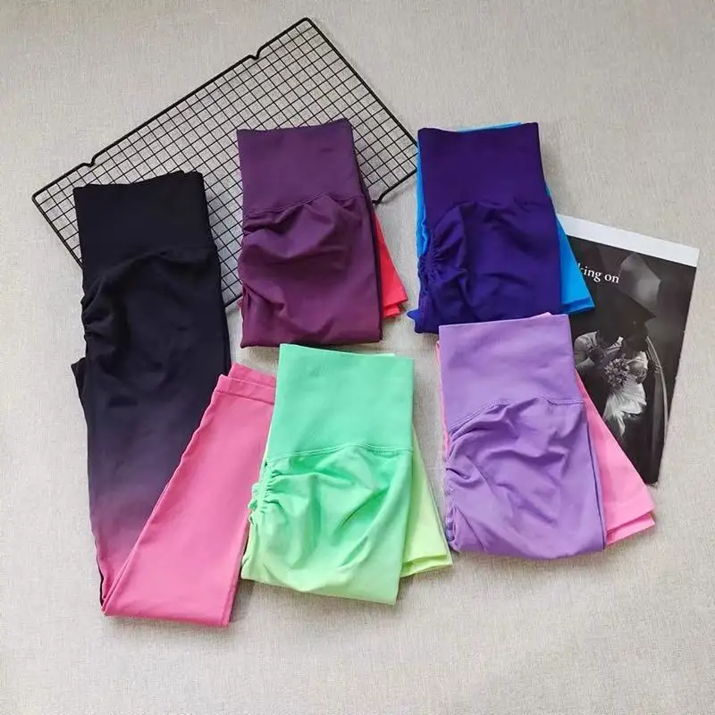 Gradient Fitness Pants for Women, High Waist and Hip Lifting, Breathable and Speed Drying for Women
Gradient Fitness Pants for Women, High Waist and Hip Lifting, Breathable and Speed Drying for Women