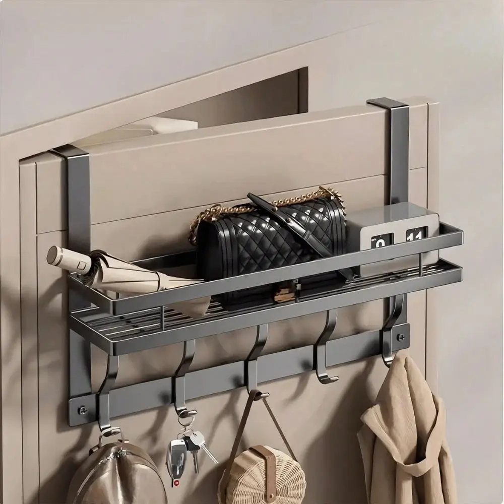 Hook Organizer Rack OverTheDoor Hook Towel Rack, Door Mounted Hanger, Fits 1.331.77 Inch Thick Doors, Easy Installation, Househ
Hook Organizer Rack OverTheDoor Hook Towel Rack, Door Mounted Hanger, Fits 1.331.77 Inch Thick Doors, Easy Installation, Househ