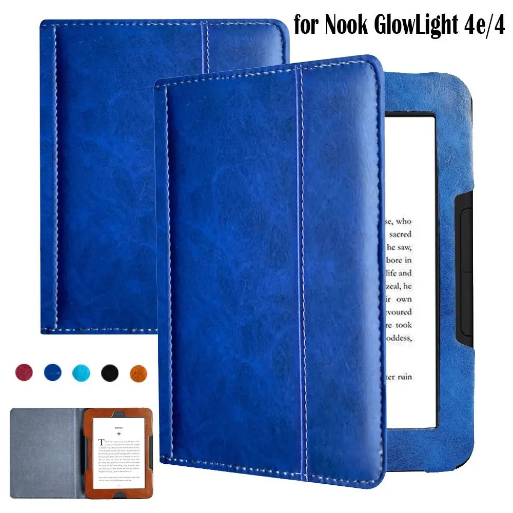 PU Leather 6 inch e-Reader Cover BNRV1000 Shockproof BNRV1100 Case Ultra Slim Anti Scratch Flip Funda for B&N Nook GlowLight 4e
PU Leather 6 inch e-Reader Cover BNRV1000 Shockproof BNRV1100 Case Ultra Slim Anti Scratch Flip Funda for B&N Nook GlowLight 4e
