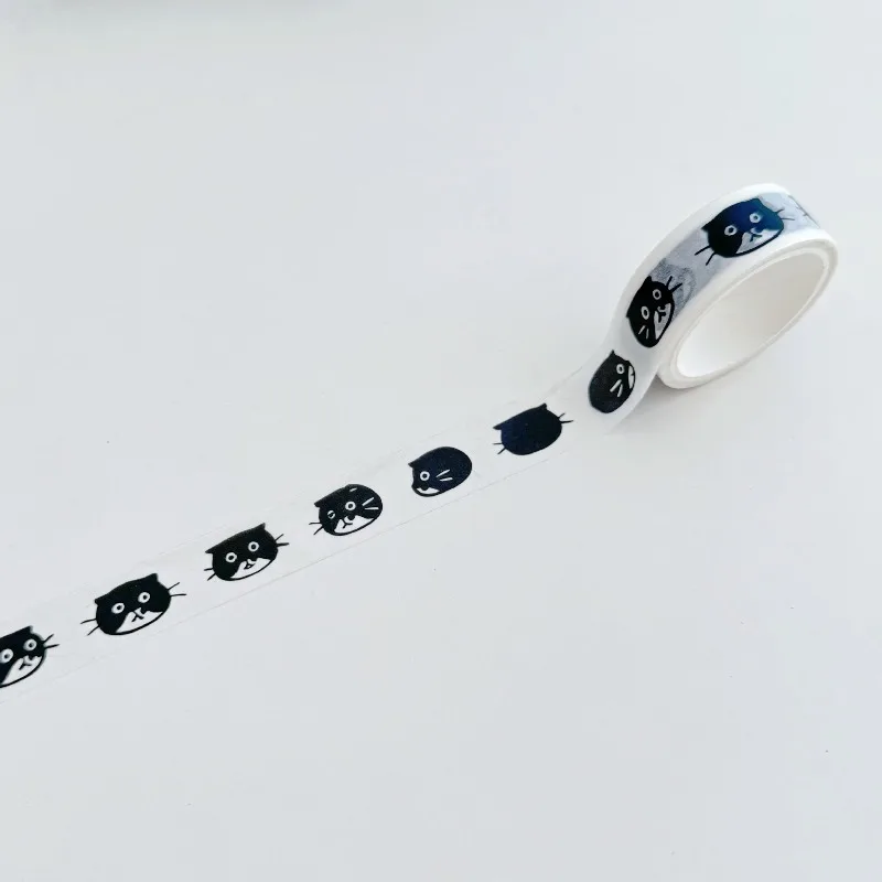 15mmx5m Cartoon Cat Washi Tape Cute Decorative Adhesive Tape for DIY Scrapbooking Journal Stationery
15mmx5m Cartoon Cat Washi Tape Cute Decorative Adhesive Tape for DIY Scrapbooking Journal Stationery