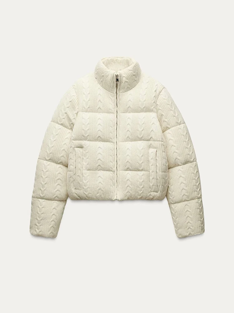 2024 Autumn/Winter New Women Casual Fashion 100 Stand Collar Knitted Cotton Jacket Jacket
2024 Autumn/Winter New Women Casual Fashion 100 Stand Collar Knitted Cotton Jacket Jacket
