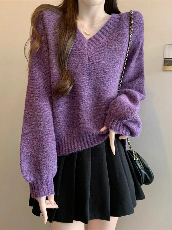 ort Svel V-Ne Knitted Sweater Women's Long Sve Base irt Inner Wear Outerwear Autumn Winter New Sle Faionable
ort Svel V-Ne Knitted Sweater Women's Long Sve Base irt Inner Wear Outerwear Autumn Winter New Sle Faionable