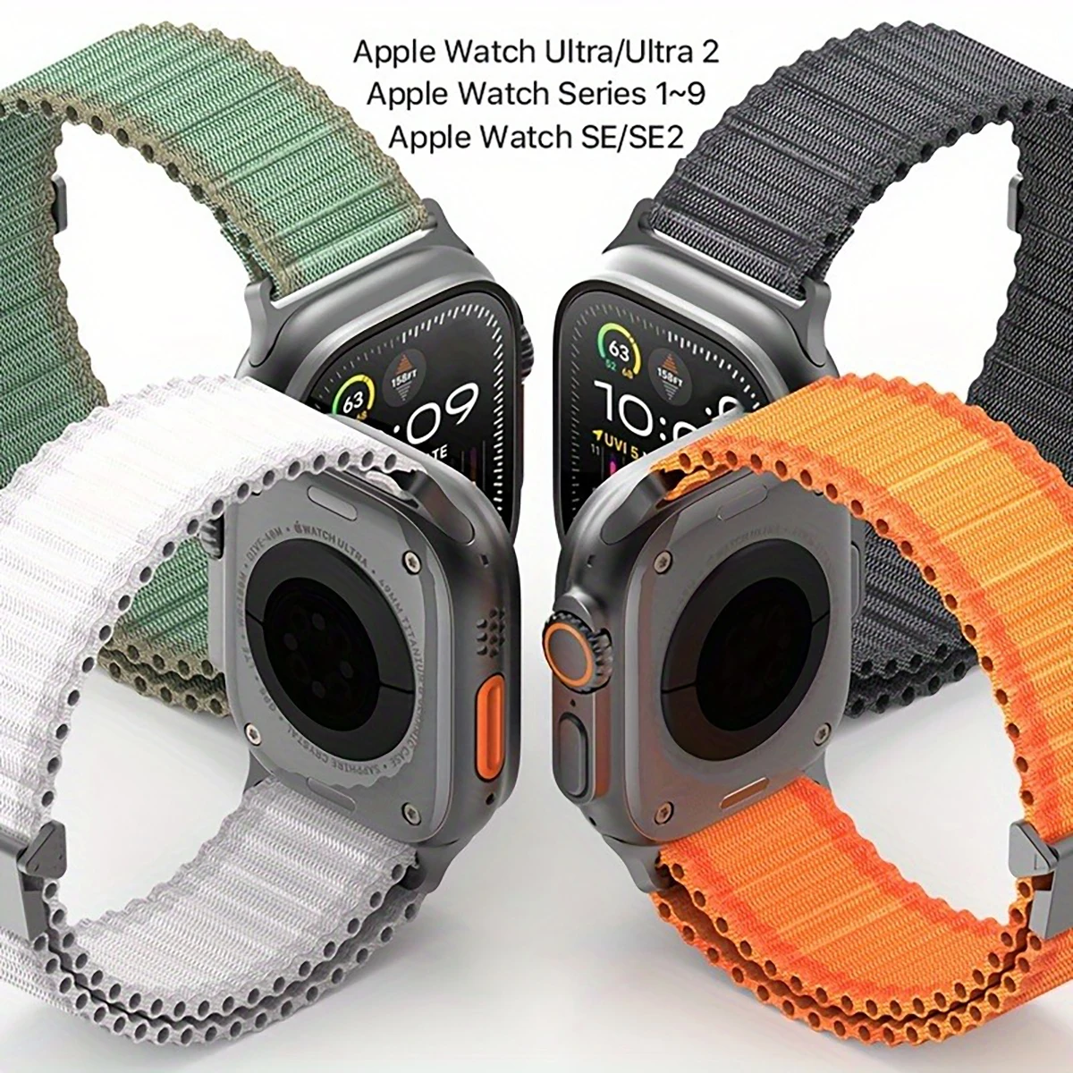 Ремешок Alpine для Apple Watch Ultra 2, 49 мм, нейлоновый спортивный ремешок для часов iWatch Series 10, 46 мм, 42 мм, 9/8/7/6/5/SE 2, 45 мм, 44 мм, 38 мм
Ремешок Alpine для Apple Watch Ultra 2, 49 мм, нейлоновый спортивный ремешок для часов iWatch Series 10, 46 мм, 42 мм, 9/8/7/6/5/SE 2, 45 мм, 44 мм, 38 мм