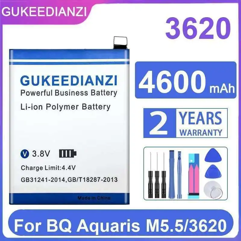 4600Mah Environmentally Friendly 3620 For BQ Aquaris M5.5 Reliable Replacement Mobile Phone Battery
4600Mah Environmentally Friendly 3620 For BQ Aquaris M5.5 Reliable Replacement Mobile Phone Battery
