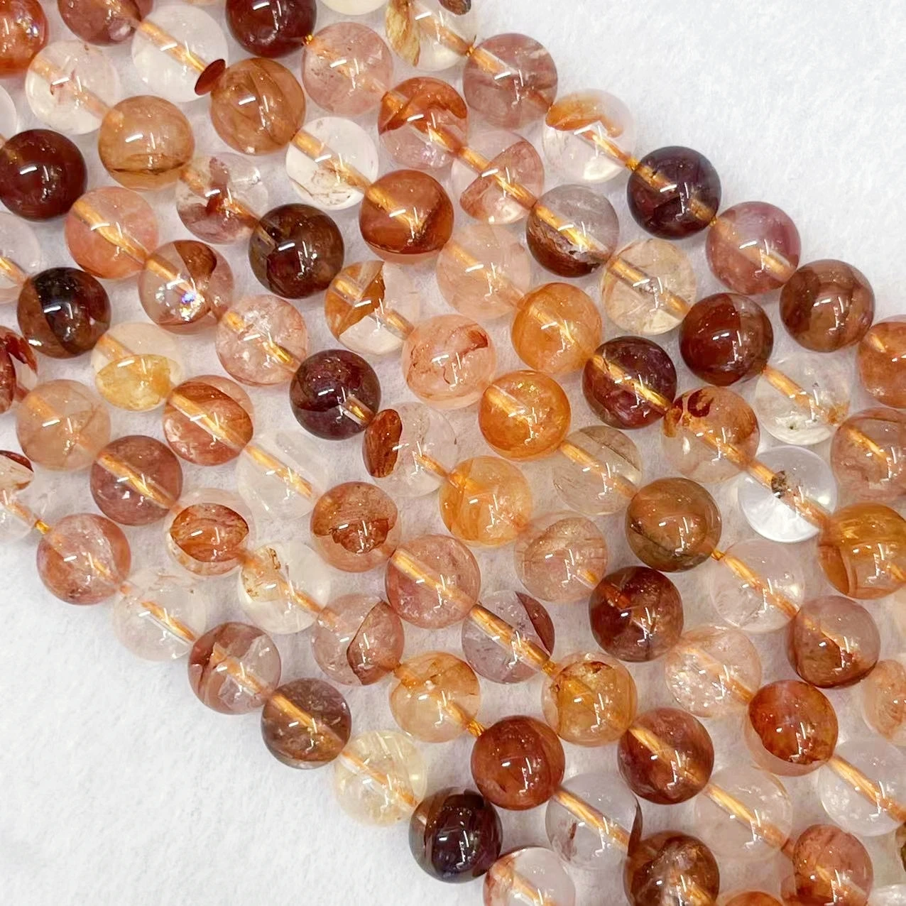 Genuine Natural Red Gum Flower Crystal Stone Quartz 6 8 10mm Round Loose Ghost Beads Gemstone For DIY Top Grade Jewelry Making
Genuine Natural Red Gum Flower Crystal Stone Quartz 6 8 10mm Round Loose Ghost Beads Gemstone For DIY Top Grade Jewelry Making