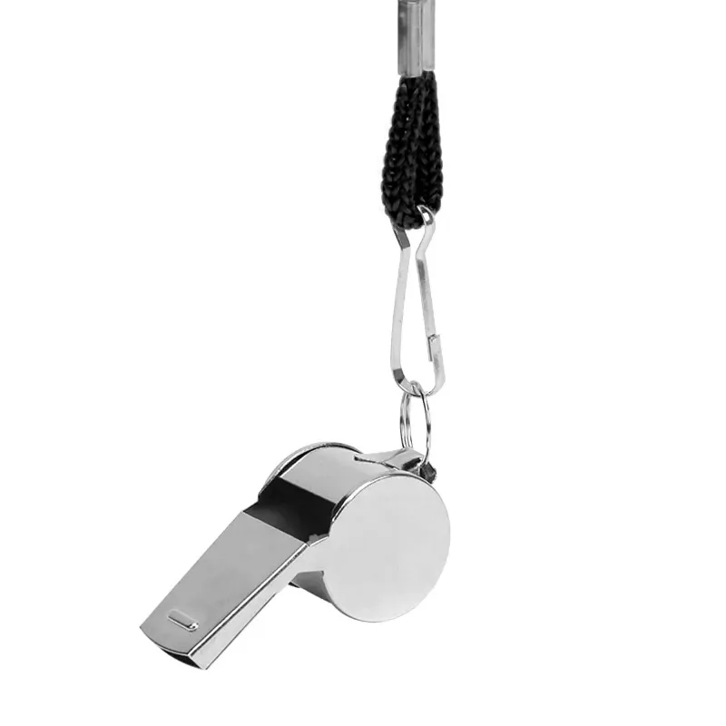 Stainless Steel Sports Whistles Sturdy and Food-grade Material Wide Applications Whistles Suitable for Coaches Polices Officials
Stainless Steel Sports Whistles Sturdy and Food-grade Material Wide Applications Whistles Suitable for Coaches Polices Officials