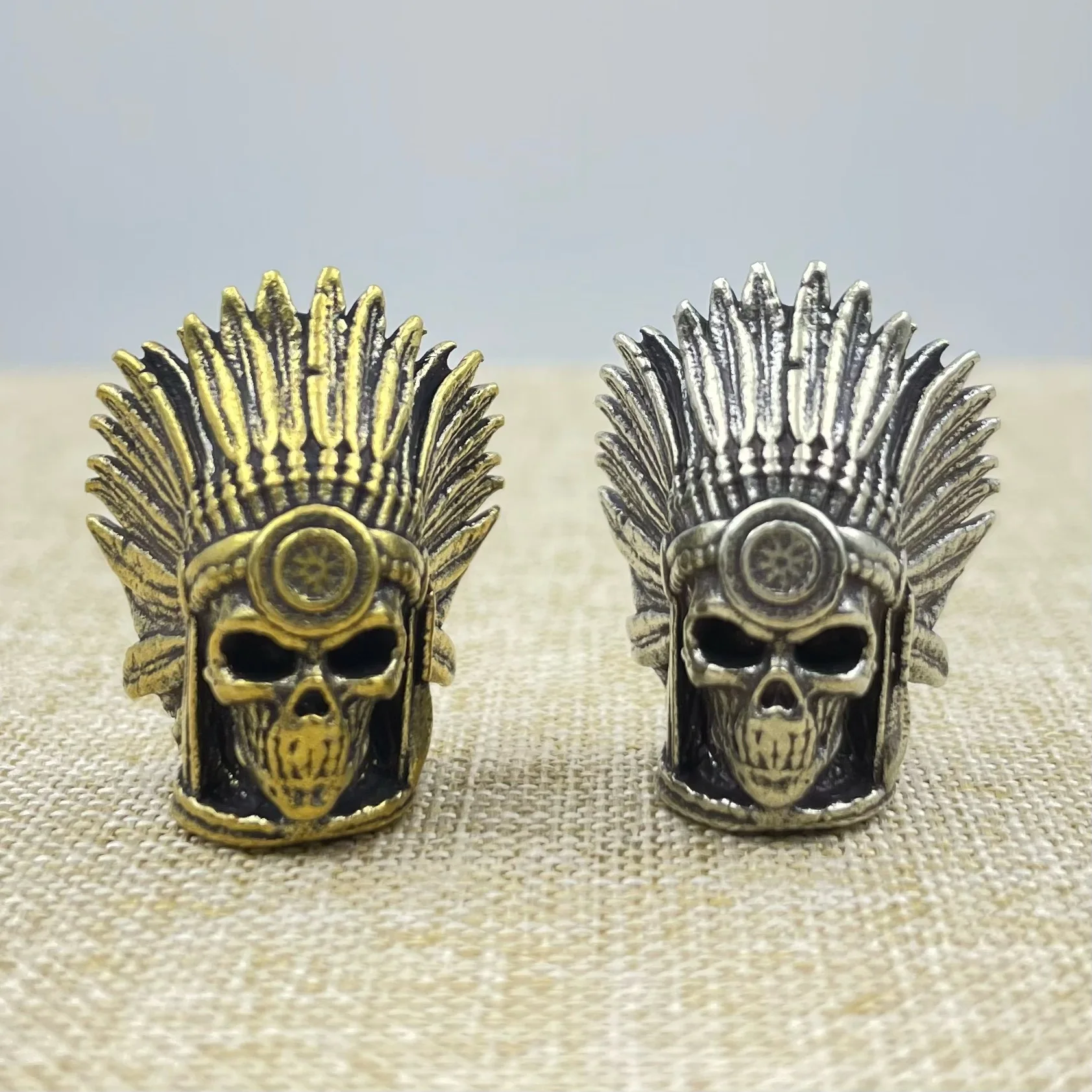 2026 New Pure Brass Chief Pendant - Vintage Style, Outdoor EDC Paracord Lanyard, DIY Bag Charm Copper Craft
2026 New Pure Brass Chief Pendant - Vintage Style, Outdoor EDC Paracord Lanyard, DIY Bag Charm Copper Craft