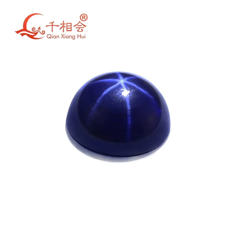 10mm 12mm Artificial Star Sapphire Blue Color round Shape Flat Back Cabochon Loose Gem Stone for Jewelry Making
10mm 12mm Artificial Star Sapphire Blue Color round Shape Flat Back Cabochon Loose Gem Stone for Jewelry Making