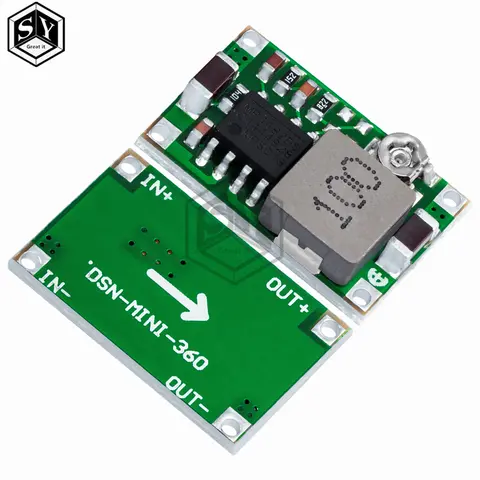1/5/10 pz Mini360 DC-DC HM convertitore Buck Step Down modulo di alimentazione 4.75-23V a 1-17V 340KHz Mini-360 Ultra-piccolo + 17 x11x3.88