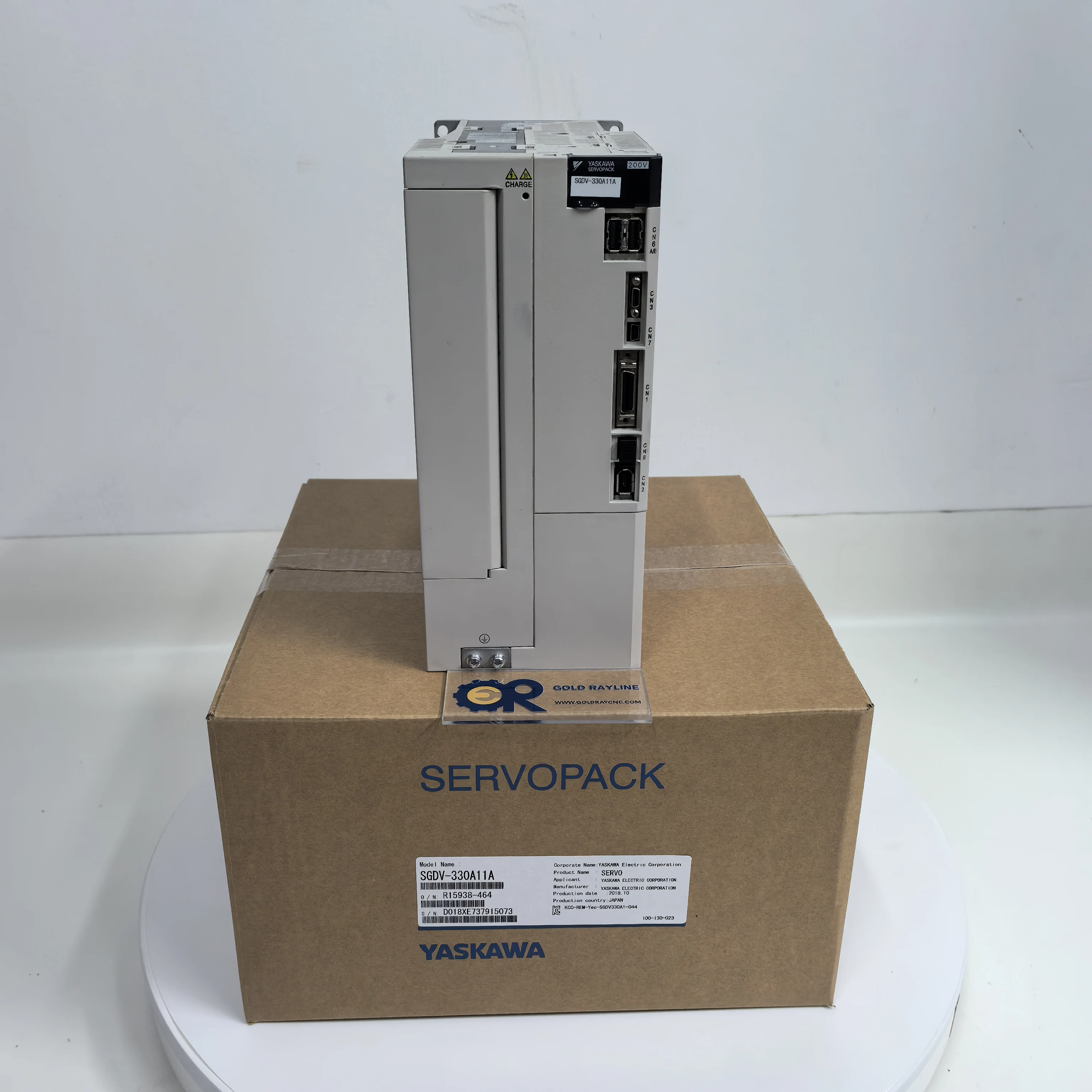 New In Box Yaskawa SGDV-330A11A Servo Drive Expedited Delivery
New In Box Yaskawa SGDV-330A11A Servo Drive Expedited Delivery