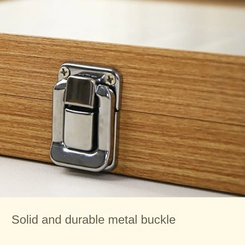Velvet Fabric Jewelry Storage Tray Solid Color Glass Lid Pendant Display Case Wooden Large Capacity Long Necklace Box Packaging
Velvet Fabric Jewelry Storage Tray Solid Color Glass Lid Pendant Display Case Wooden Large Capacity Long Necklace Box Packaging