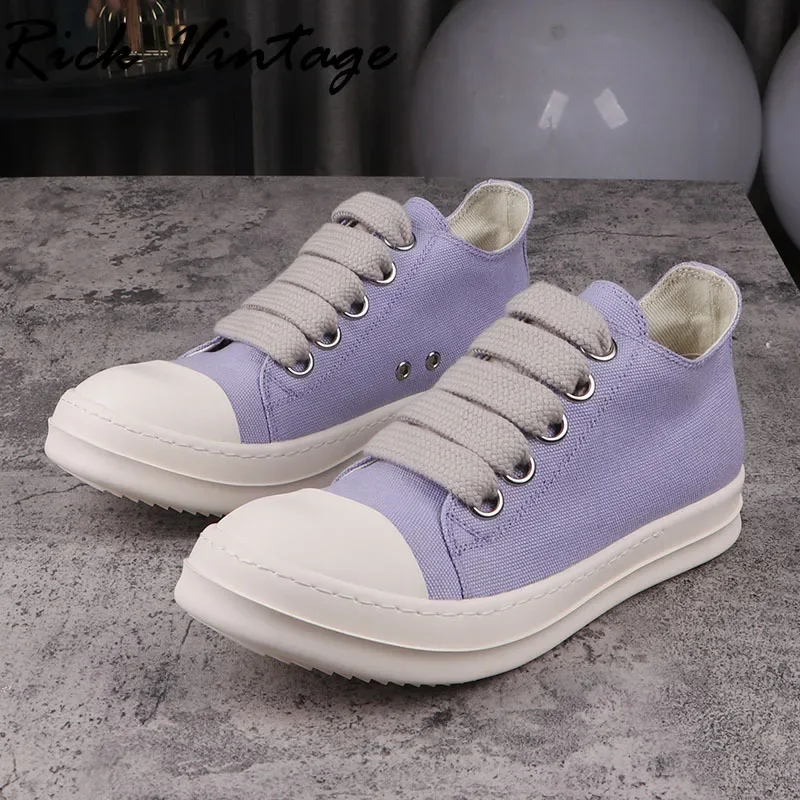 Rick Vintage Round Toe Platform Canvas Shoes Vulcanize Sneakers Women Thick LACES Skateboard Shoes Street Casual Shoe Unisex
Rick Vintage Round Toe Platform Canvas Shoes Vulcanize Sneakers Women Thick LACES Skateboard Shoes Street Casual Shoe Unisex