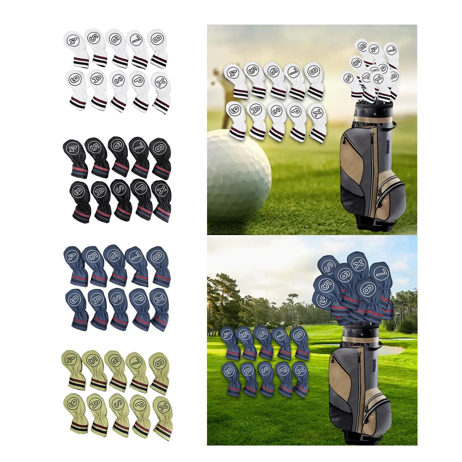 10 чехлов на голову для гольф-клуба для утюгов, клиновидные рукава, длинная шея, декоративные принадлежности
10 чехлов на голову для гольф-клуба для утюгов, клиновидные рукава, длинная шея, декоративные принадлежности