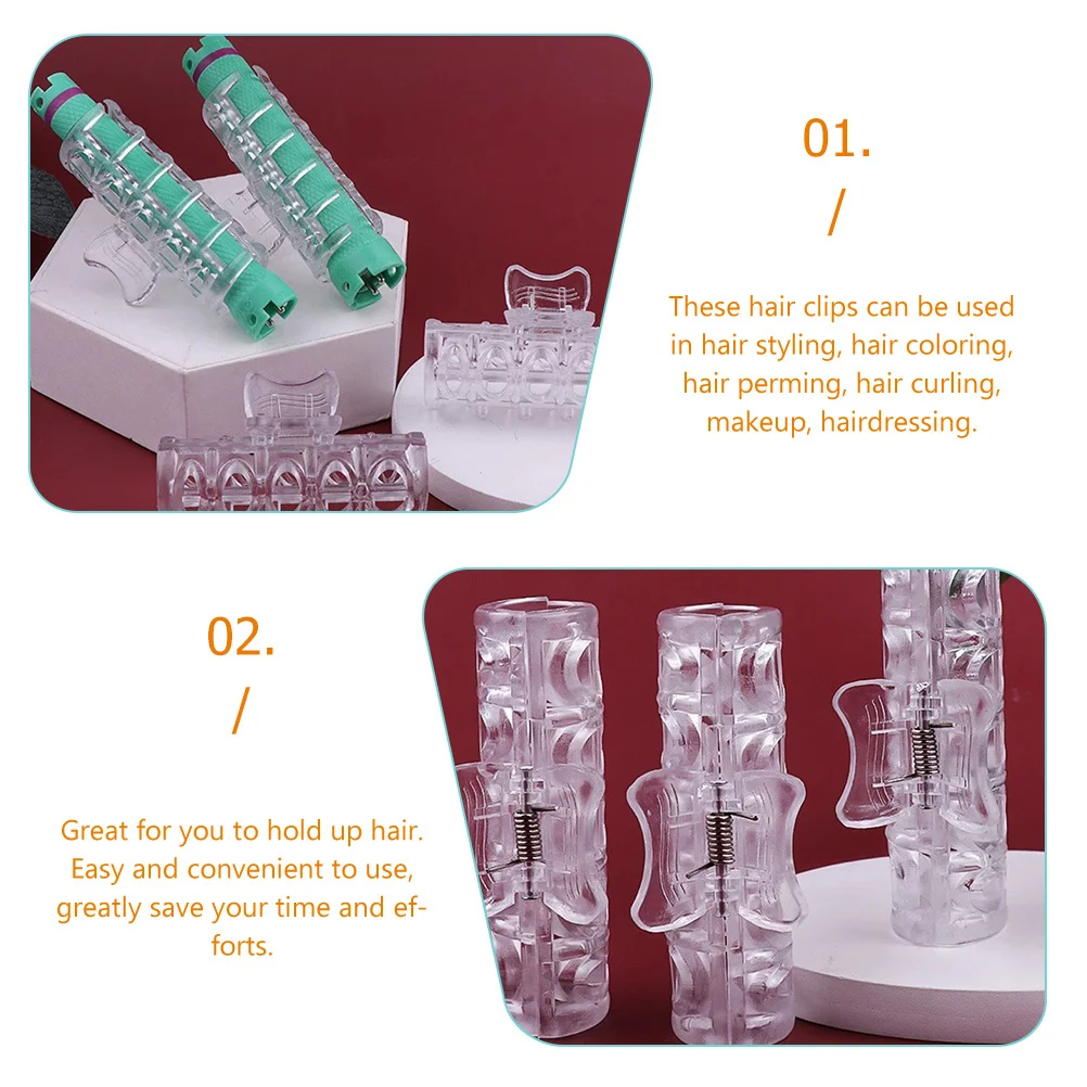 6pcs Hot Roller Clips Lightweight Durable Hair Styling Tools For Women Salon Home Use Hot Curler Clip Roller Jaw Clips
6pcs Hot Roller Clips Lightweight Durable Hair Styling Tools For Women Salon Home Use Hot Curler Clip Roller Jaw Clips