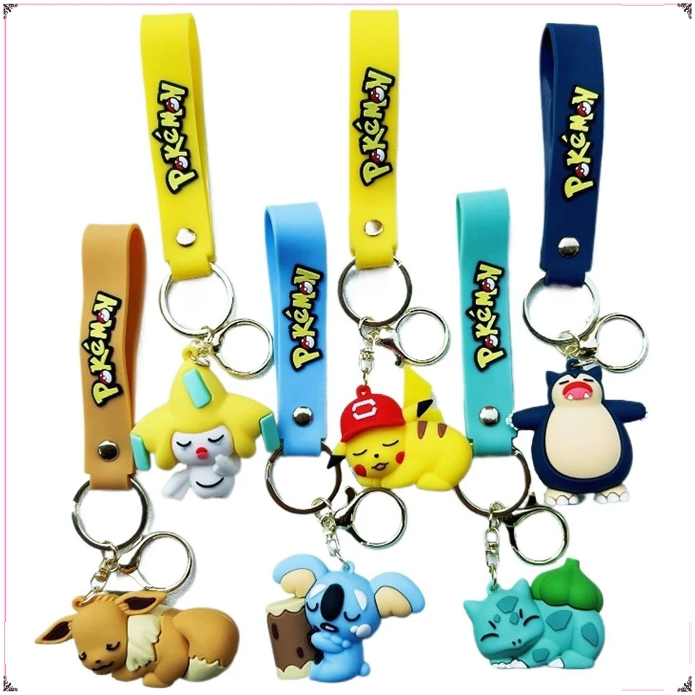 Cartoon New Pokemon Keychains Fashion Schoolbag Pendant Keyrings Motorcycle Key Chains Decorative Accessories Exquisite Gifts
Cartoon New Pokemon Keychains Fashion Schoolbag Pendant Keyrings Motorcycle Key Chains Decorative Accessories Exquisite Gifts