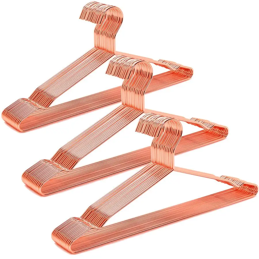 Набор из 30 прочных металлических вешалок цвета розового золота, 17-дюймовые, медные вешалки для одежды, сверхпрочные вешалки для пальто, стандартные вешалки для костюмов и пиджаков
Набор из 30 прочных металлических вешалок цвета розового золота, 17-дюймовые, медные вешалки для одежды, сверхпрочные вешалки для пальто, стандартные вешалки для костюмов и пиджаков