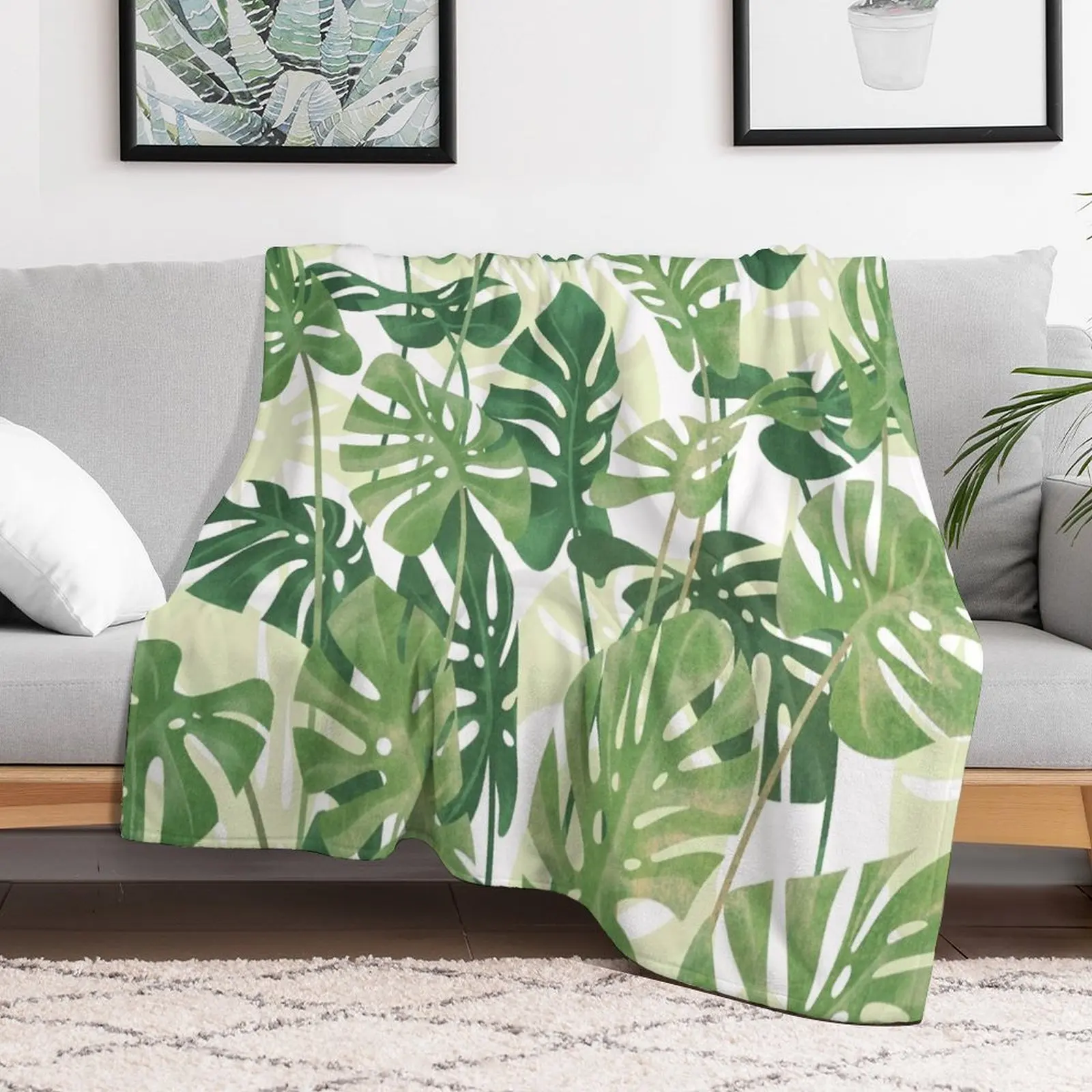 Vintage Monstera leaves Throw Blanket Flannel Fabric Bed Fashionable Stuffeds Blankets
Vintage Monstera leaves Throw Blanket Flannel Fabric Bed Fashionable Stuffeds Blankets