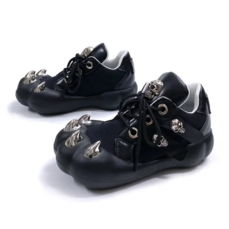 Punk Style Women's Shoes Fashion Cat's Paw Casual Shoes for Woman Street Style Chunky Sneakers Designer Shoes Zapatos De Mujer
Punk Style Women's Shoes Fashion Cat's Paw Casual Shoes for Woman Street Style Chunky Sneakers Designer Shoes Zapatos De Mujer