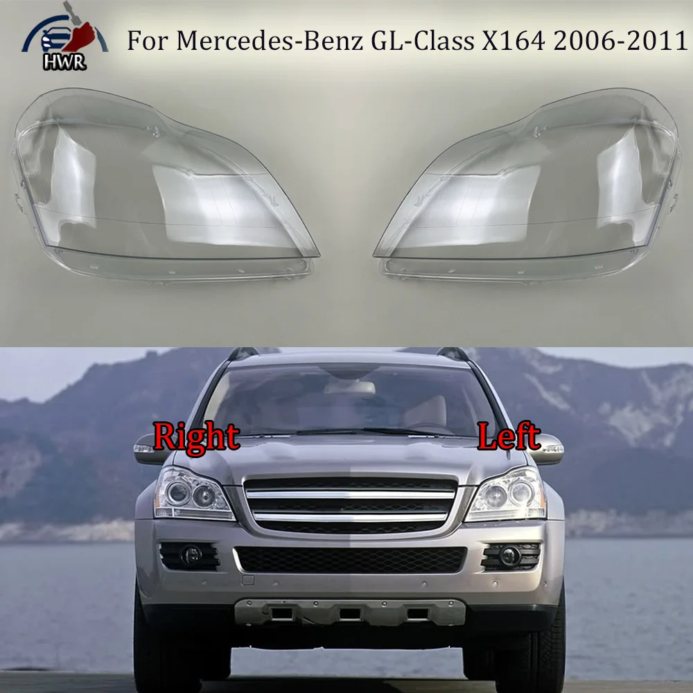 For Benz 2006 2007 2008 2009 2010 2011 GL-Class X164 GL350 GL450 Headlamp Cover Transparent Lampshade Lamp Shade Headlight Shell
For Benz 2006 2007 2008 2009 2010 2011 GL-Class X164 GL350 GL450 Headlamp Cover Transparent Lampshade Lamp Shade Headlight Shell