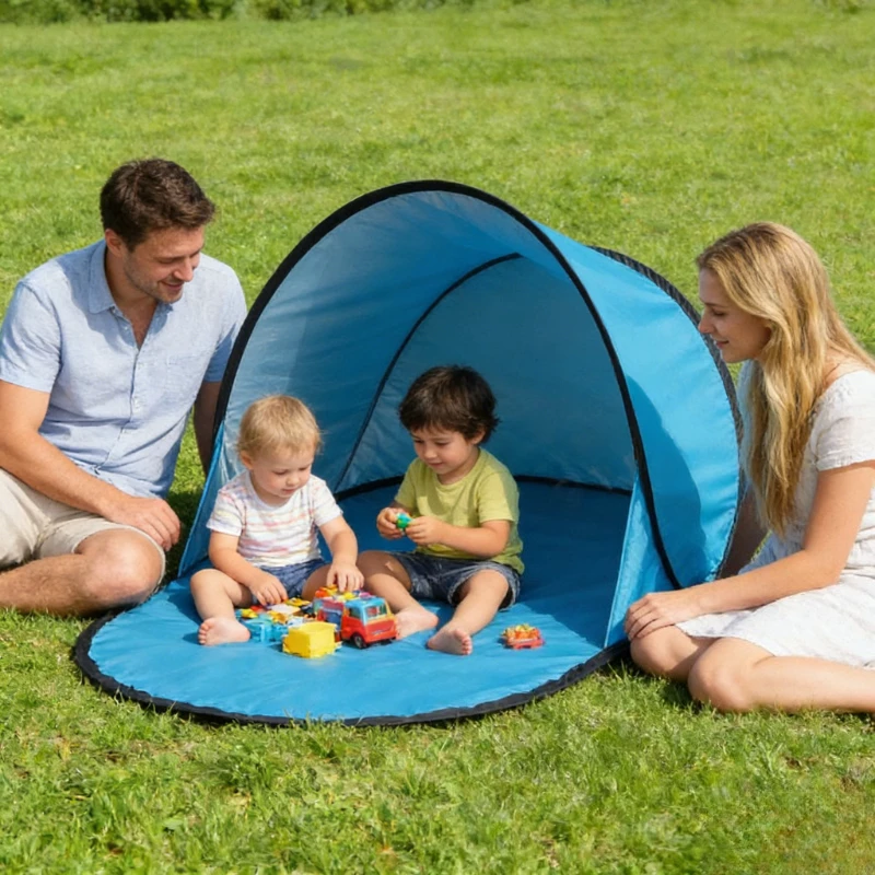 Automatic Pop Up Beach Tent, Portable Outdoor Camping Tent with UV Protection & Waterproof, Sun Shade Shelter for Beach Travel
Automatic Pop Up Beach Tent, Portable Outdoor Camping Tent with UV Protection & Waterproof, Sun Shade Shelter for Beach Travel