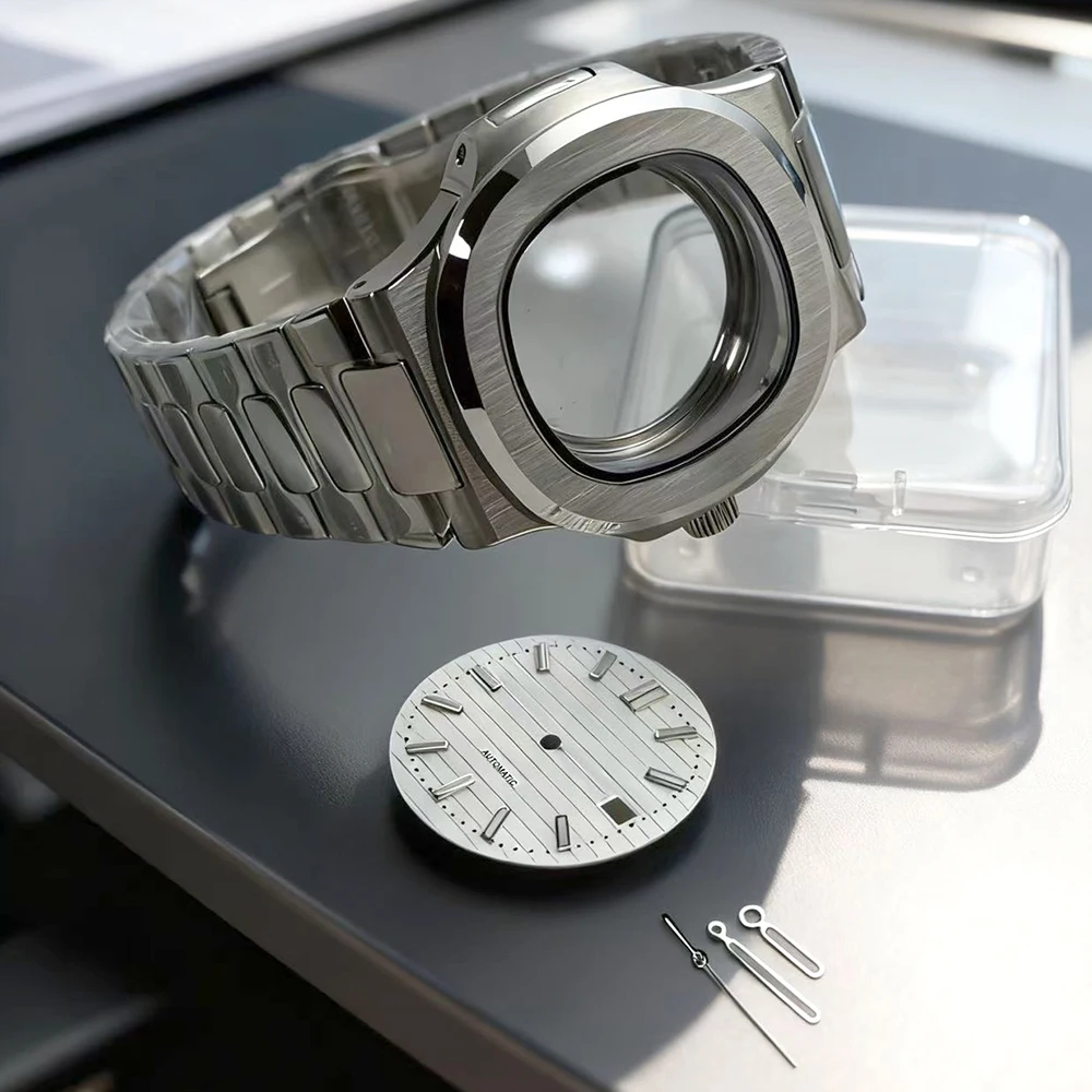 Корпус и ремешок из нержавеющей стали 316L, 42 мм, оснащены механизмом модели NH35, циферблат 30,5 мм, аксессуары для часов с указателем времени.
Корпус и ремешок из нержавеющей стали 316L, 42 мм, оснащены механизмом модели NH35, циферблат 30,5 мм, аксессуары для часов с указателем времени.