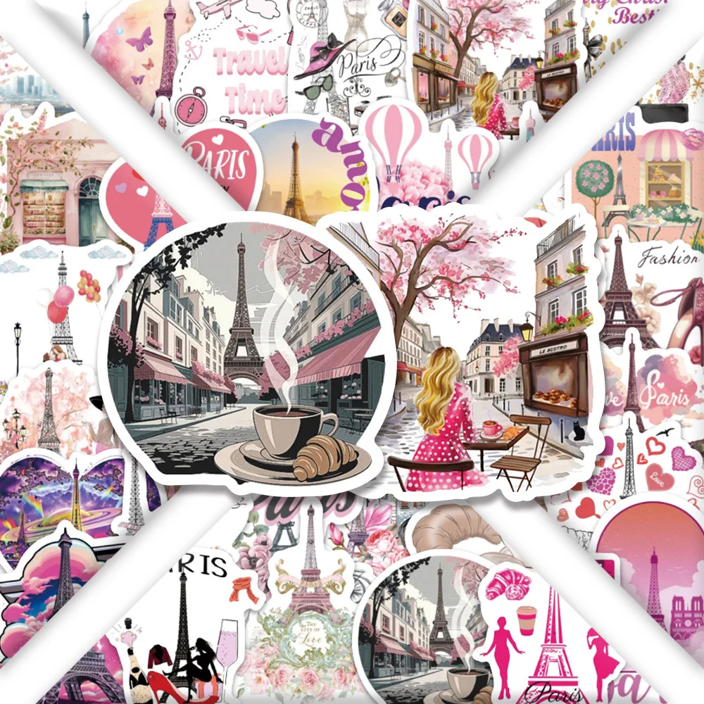 10/50PCS Pink Paris Cartoon Graffiti Stickers Creative Decoration Water Cup Mobile Case Desk Bike Waterproof Decal Kids Toy
10/50PCS Pink Paris Cartoon Graffiti Stickers Creative Decoration Water Cup Mobile Case Desk Bike Waterproof Decal Kids Toy