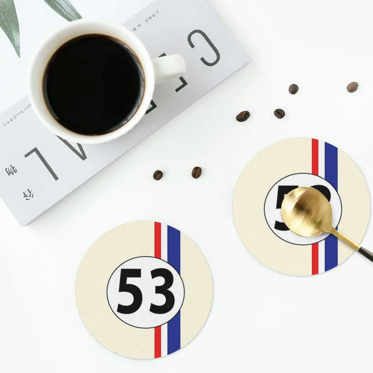 Herbie, номер 53, подставки, кухонные салфетки, водонепроницаемые изоляционные коврики для чашек, кофейные коврики для декора, домашняя посуда, подушечки, набор из 4 шт. 
Herbie, номер 53, подставки, кухонные салфетки, водонепроницаемые изоляционные коврики для чашек, кофейные коврики для декора, домашняя посуда, подушечки, набор из 4 шт.