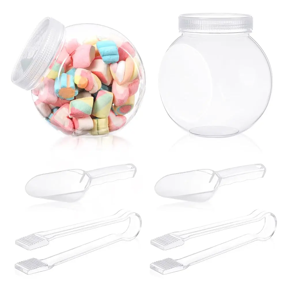 2 Sets 51 Oz Plastic Candy Jars For Candy Buffet Candy Bar Containers For Party With Scoops And Tongs Clear Cookie Jars With
2 Sets 51 Oz Plastic Candy Jars For Candy Buffet Candy Bar Containers For Party With Scoops And Tongs Clear Cookie Jars With