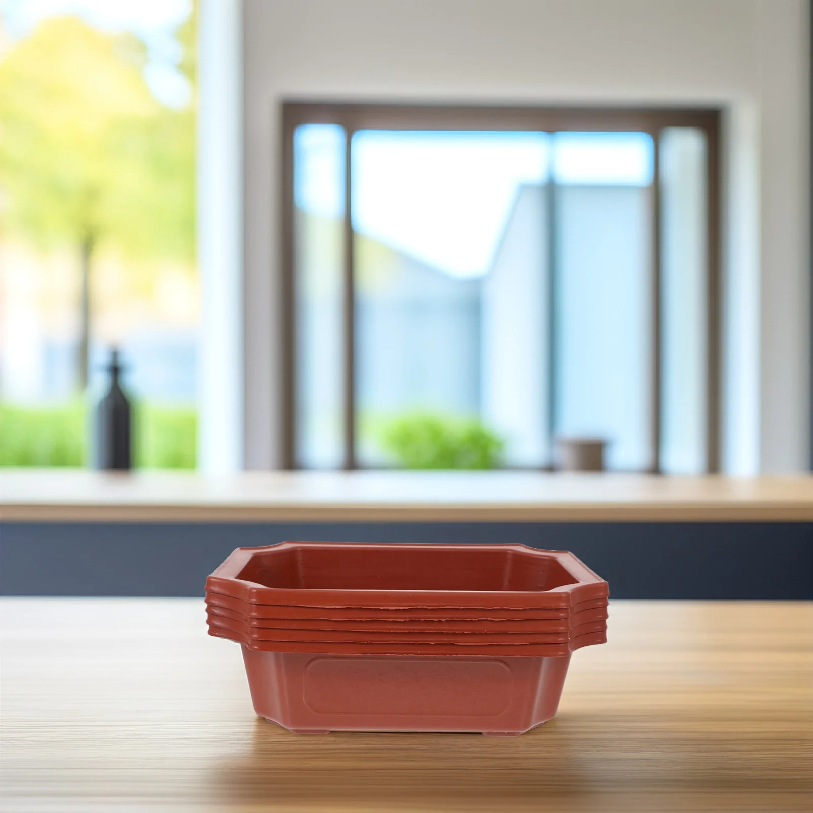 10Pcs Vintage Style Plastic Bonsai Plant Pots Rectangular Reusable Flower Pots Indoor Outdoor Gardening Container
10Pcs Vintage Style Plastic Bonsai Plant Pots Rectangular Reusable Flower Pots Indoor Outdoor Gardening Container