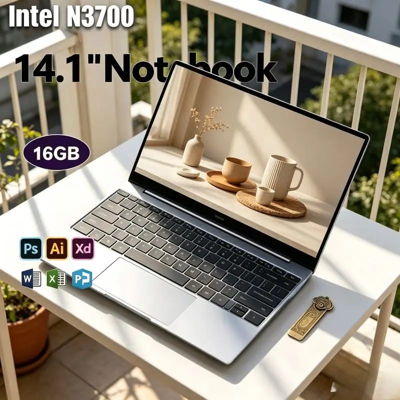 Portable 14.1 Inch Laptop Unit Intel N3700, 16GB/32GB RAM, Windows 11 , Reliable All-round Notebook for Daily Work & Pastime
Portable 14.1 Inch Laptop Unit Intel N3700, 16GB/32GB RAM, Windows 11 , Reliable All-round Notebook for Daily Work & Pastime