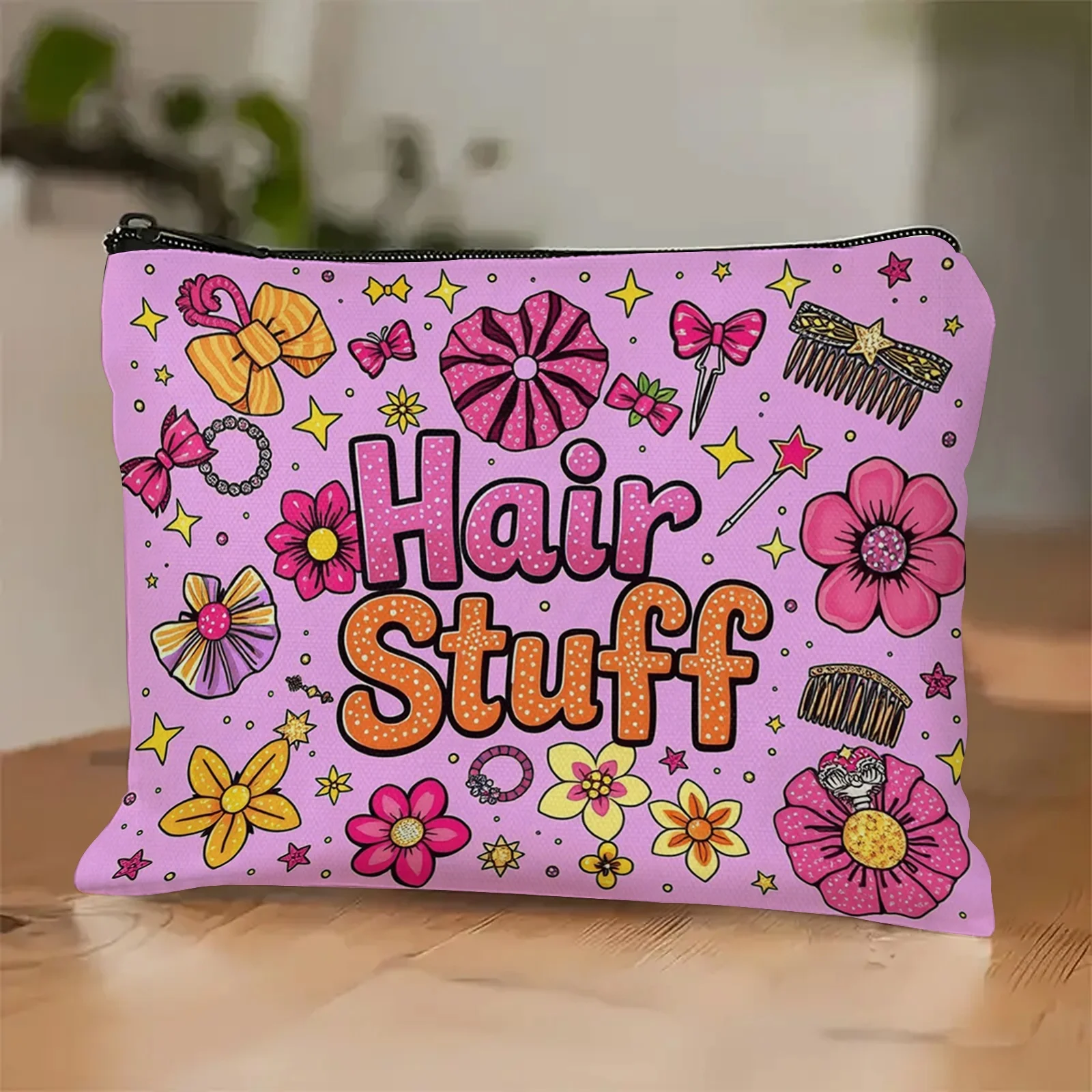 A Flower And Star Patterned Makeup Bag- Multifunctional Zipper Pouch, Jewelry Storage Bag, Perfect Travel Zipper Small Storage B
A Flower And Star Patterned Makeup Bag- Multifunctional Zipper Pouch, Jewelry Storage Bag, Perfect Travel Zipper Small Storage B