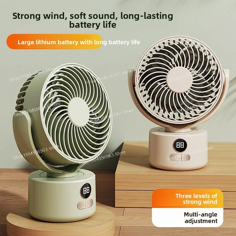 Home Air Circulation Fan Desktop Camping Student Dormitory Desktop Office Small Gifts
Home Air Circulation Fan Desktop Camping Student Dormitory Desktop Office Small Gifts