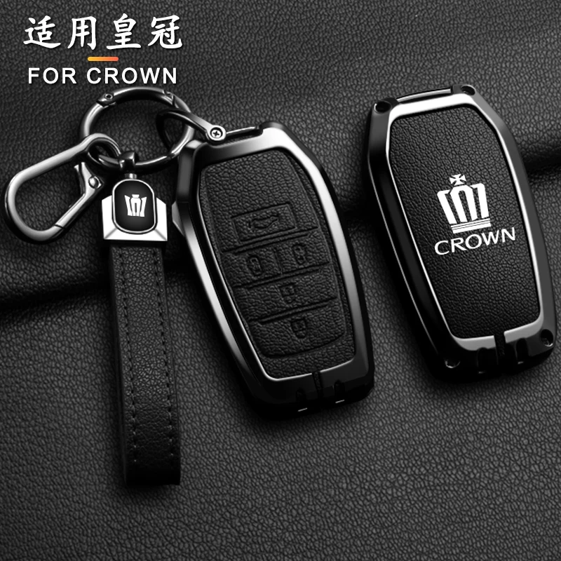 Leather Car Remote Key Case Cover Shell Fob For Toyota Crown Prado Land Cruiser Camry Alphard VELLFIRE PREVIA Auto Accessories
Leather Car Remote Key Case Cover Shell Fob For Toyota Crown Prado Land Cruiser Camry Alphard VELLFIRE PREVIA Auto Accessories