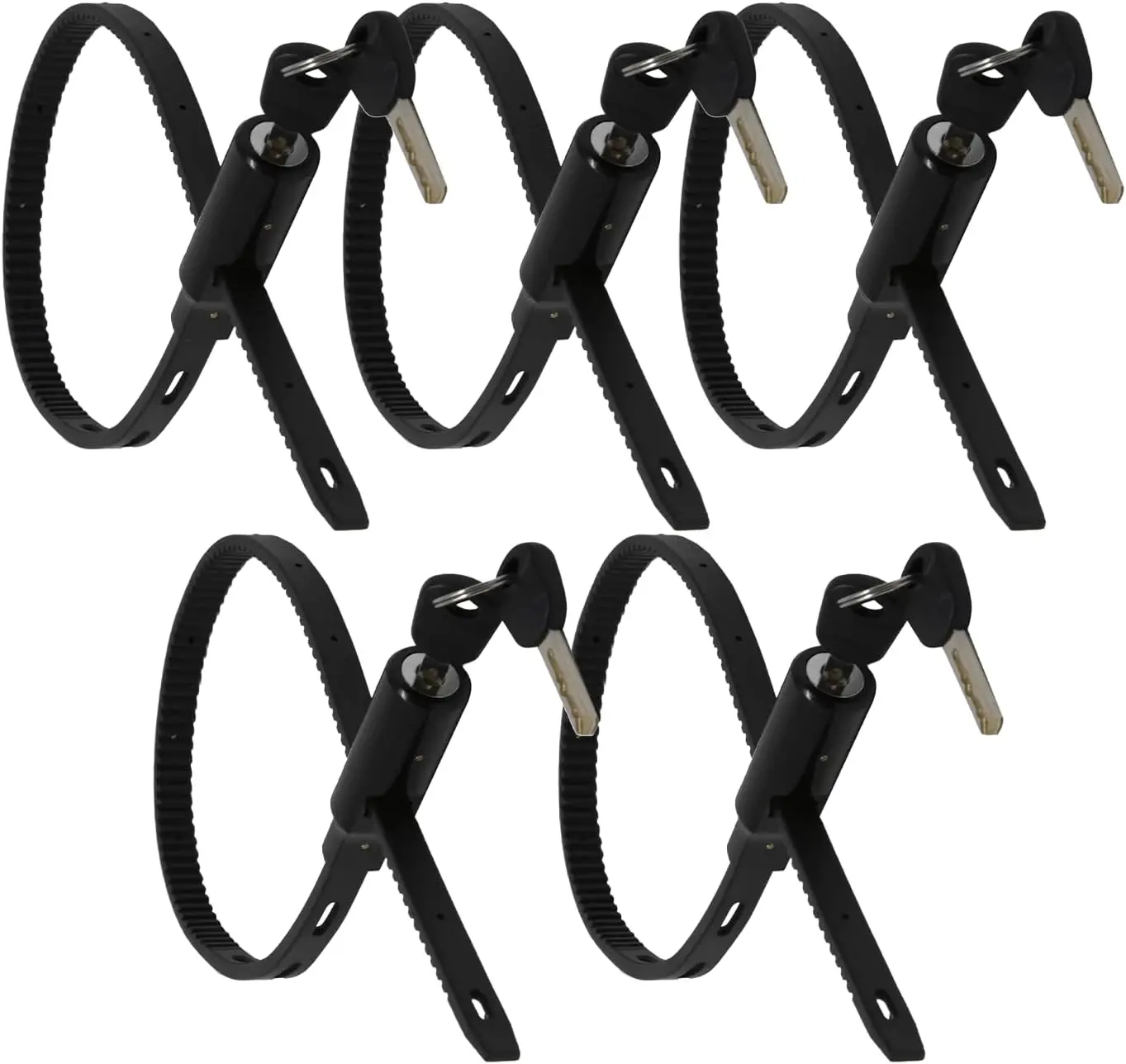 Adjustable Zip Tie Lock for Refrigerator Door Cabinet Bike Stroller Helmet - Multi-Purpose Keyed French Door Lock - Stai
Adjustable Zip Tie Lock for Refrigerator Door Cabinet Bike Stroller Helmet - Multi-Purpose Keyed French Door Lock - Stai