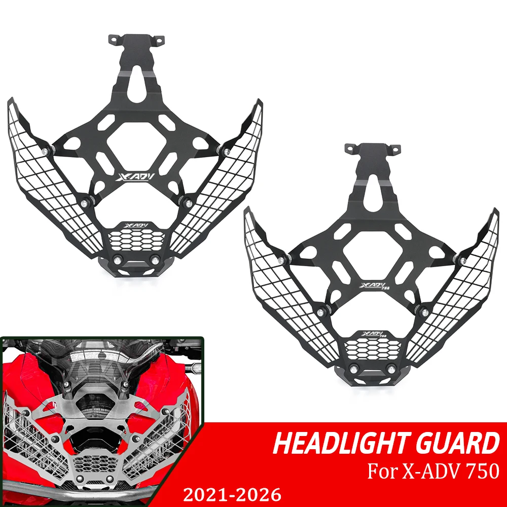 Motorcycle Accessories Headlight Guard Grill Head Light Head Lamp Protector For Honda X-ADV750 X-ADV 750 XADV750 XADV 2021-2026
Motorcycle Accessories Headlight Guard Grill Head Light Head Lamp Protector For Honda X-ADV750 X-ADV 750 XADV750 XADV 2021-2026
