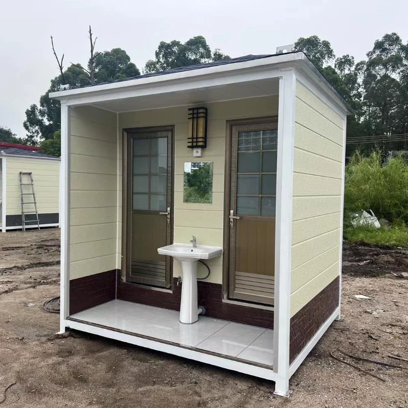 Camping plastic adult public portable house prefabricated modular trailer toilet price (prepayment)
Camping plastic adult public portable house prefabricated modular trailer toilet price (prepayment)