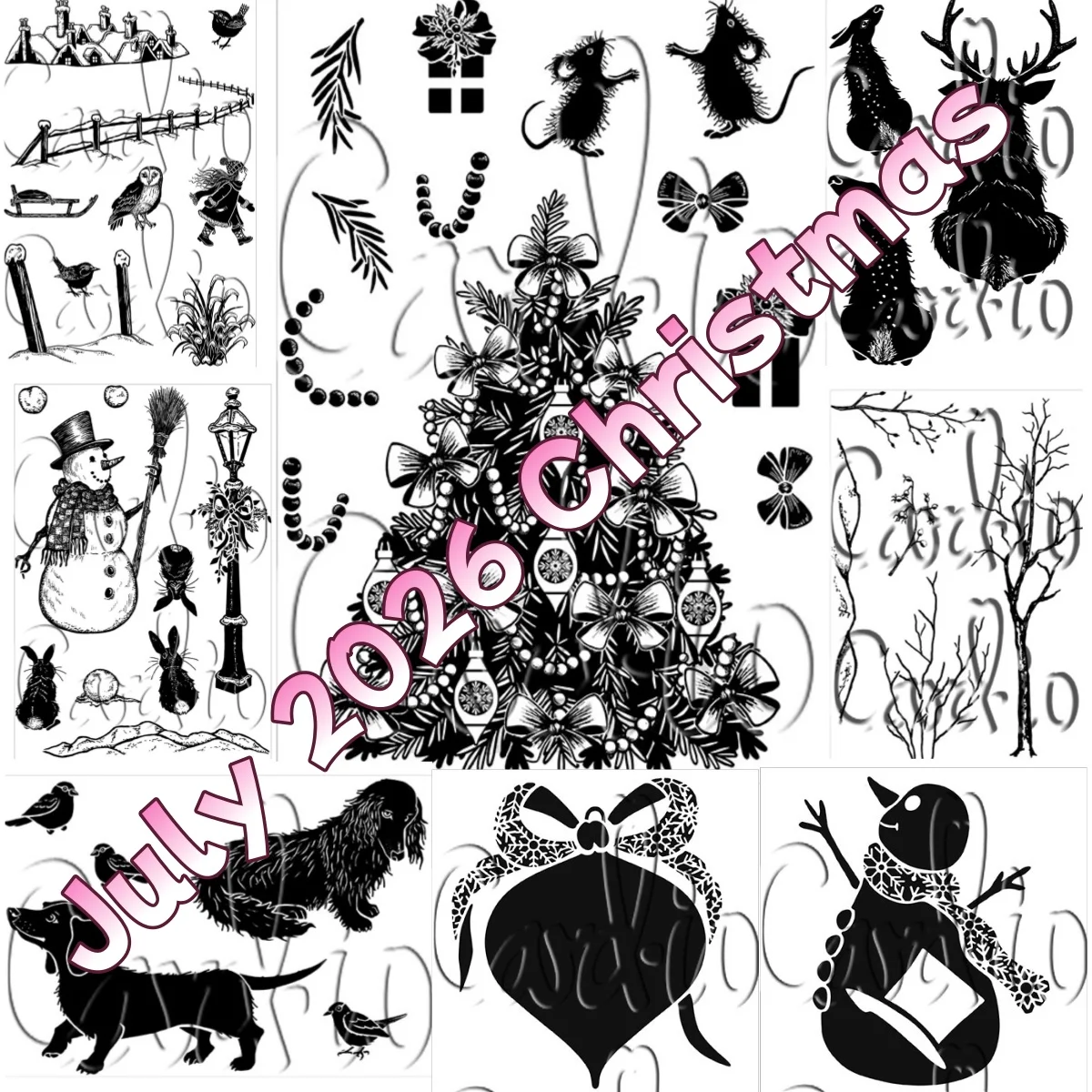 July 2026 New Christmas Snowflake Snowman Clear Stamps Stencil for DIY Scrapbook Craft Decoration Embossing Template Supplies
July 2026 New Christmas Snowflake Snowman Clear Stamps Stencil for DIY Scrapbook Craft Decoration Embossing Template Supplies